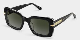 Neon Black Square Glasses4