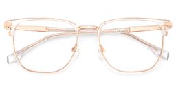 Zaira Clear Browline Glasses1