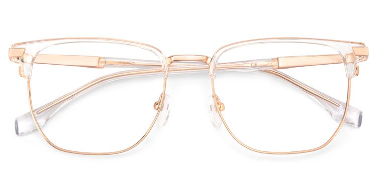Zaira Clear Browline Glasses