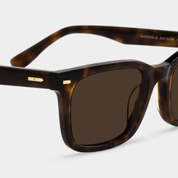 Patrick Tortoise Rectangle Sunglasses4