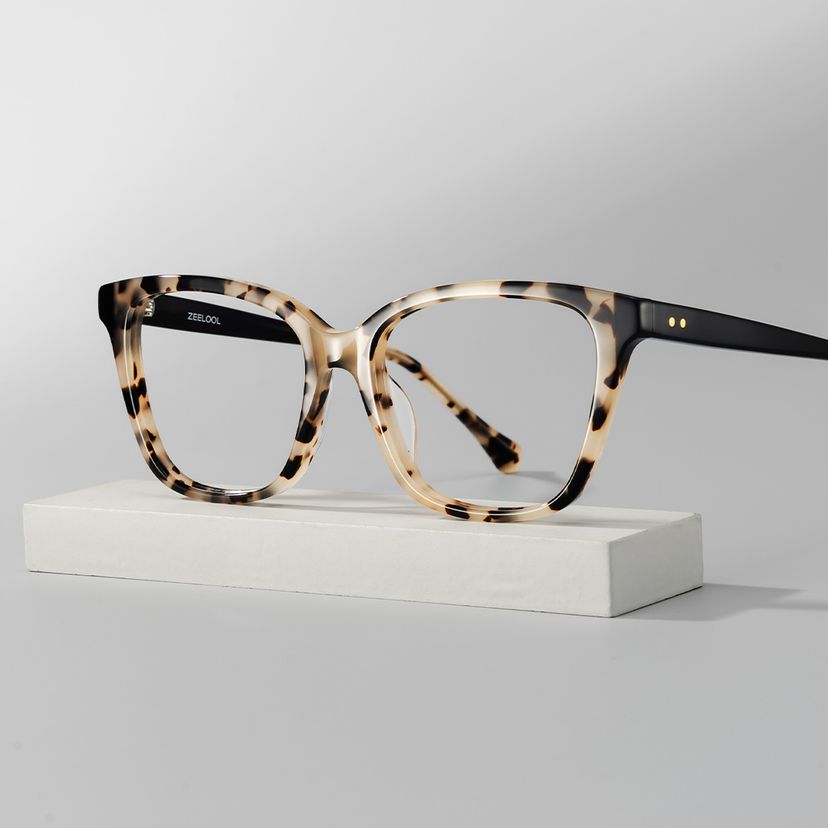 Lena Tortoise Square Glasses