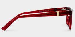 Quincy Red Cat eye Glasses4