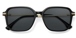 Jetson Black Rectangle Sunglasses1