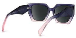 Sileidy Purple-Pink Rectangle Sunglasses3