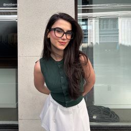 Blake Green Square Glasses7