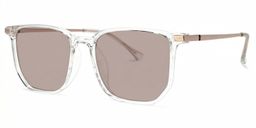 Fezell Clear Square Sunglasses1