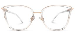 Marisa Clear Cat eye Glasses0