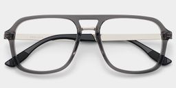 Ryder Black Aviator Glasses2
