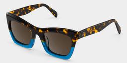 Benitez Blue Rectangle Sunglasses2