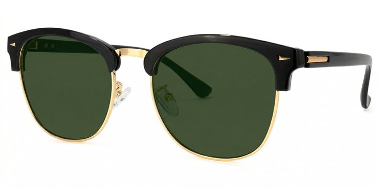 Lasha Black Browline Sunglasses