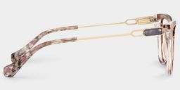 Celeste Beige Cat eye Glasses4