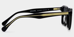 Vickerie Black Rectangle Sunglasses3