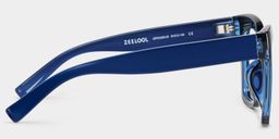 Malcolm Blue Square Glasses4