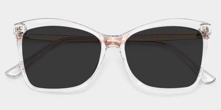 Isaebella Clear Butterfly Sunglasses