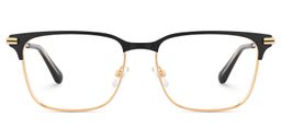 Marshall Black Gold Browline Glasses0
