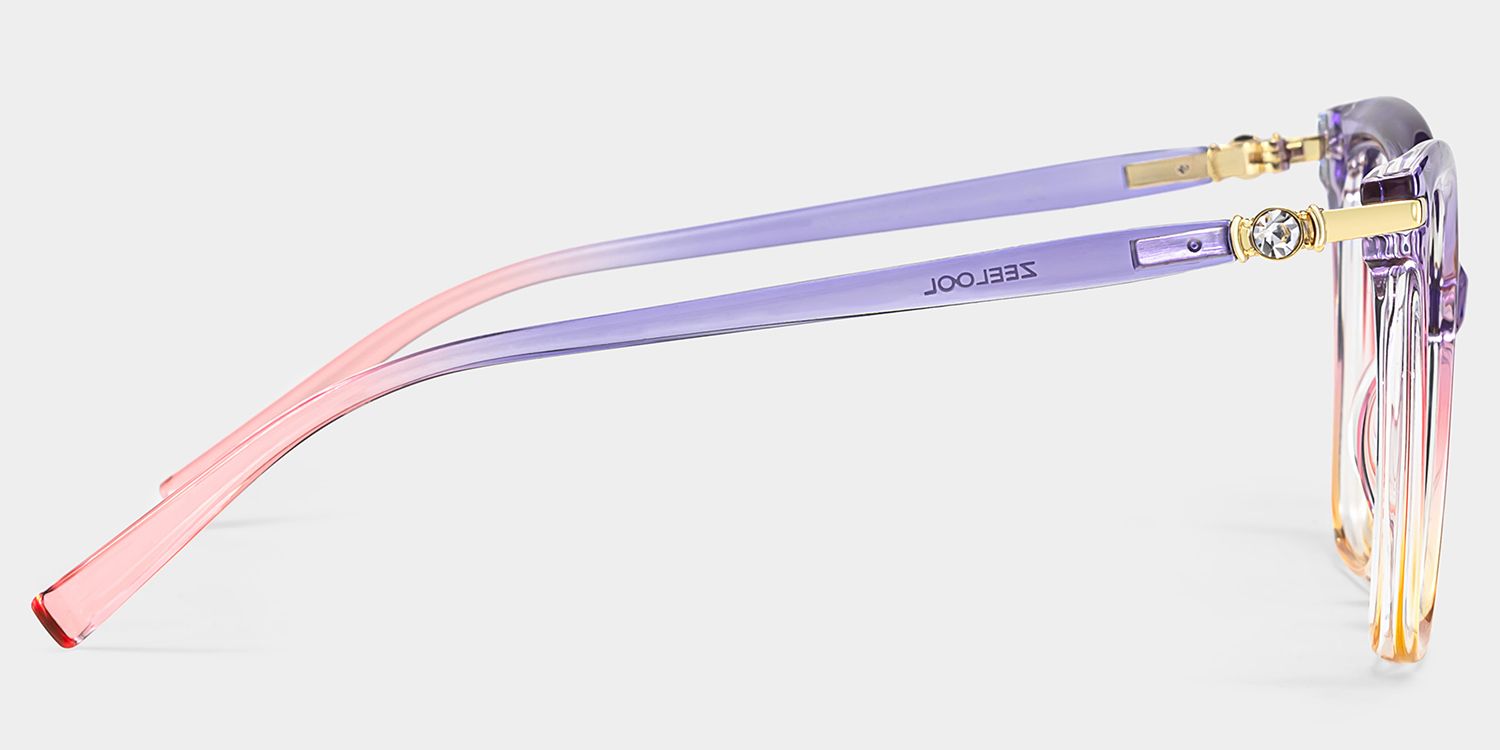 Lamar Multicolor Frame Glasses with Butterfly Frame Online | ZEELOOL5