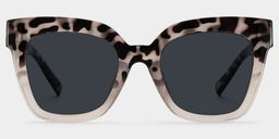 Malcolm Two-Tone Square Sunglasses0