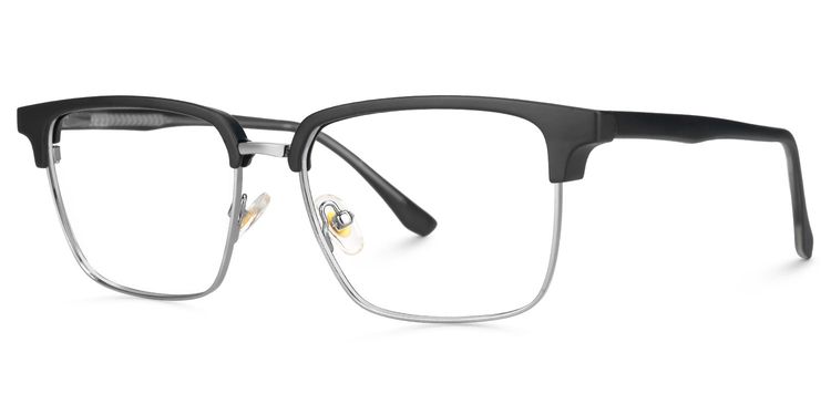 Booker Black Square Glasses