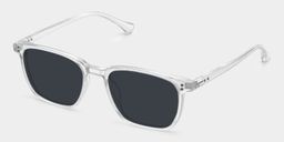 Martinez Clear Square Sunglasses2