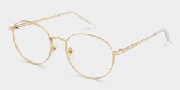 Ian Gold Round Glasses3