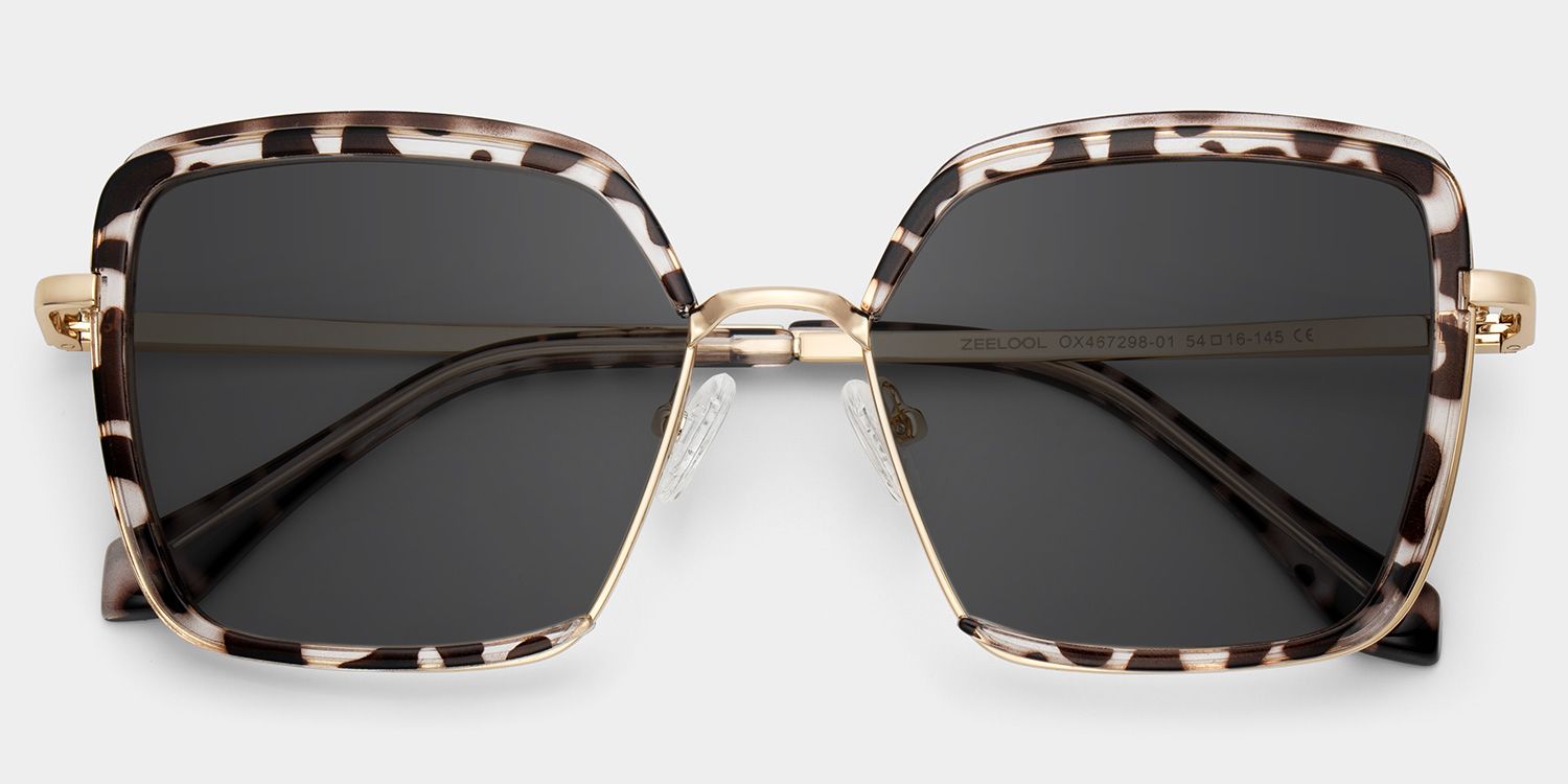 Cordaro Square Tortoise Sunglasses for Women & Men | ZEELOOL1