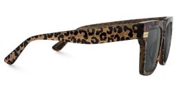 Taylor Gold Leopard Square Sunglasses2