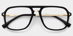 Kilworth Black Aviator Glasses2