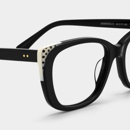 Madeline Black Cat eye Glasses5