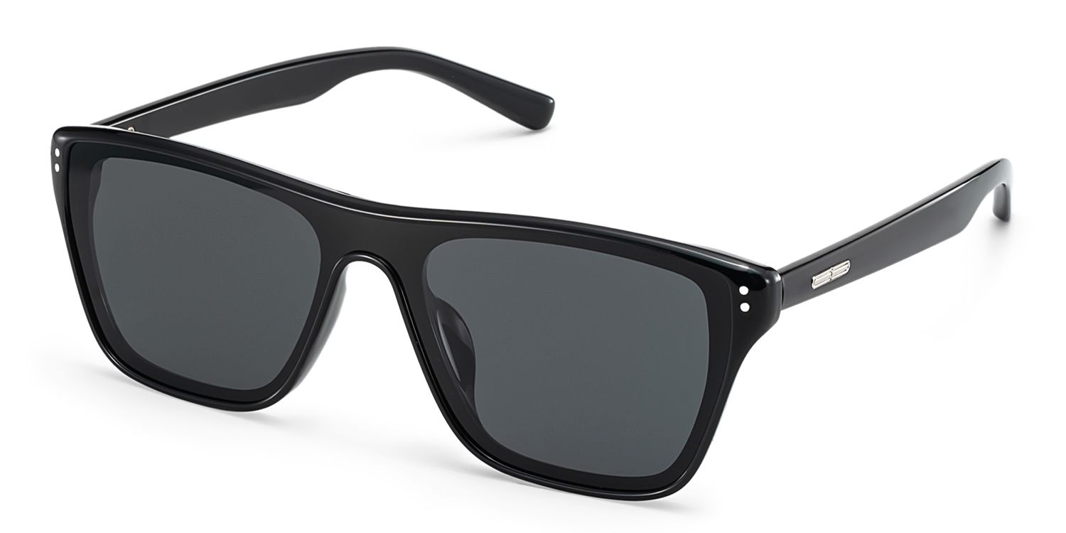 Paloma Aviator Black Sunglasses for Women & Men | ZEELOOL2