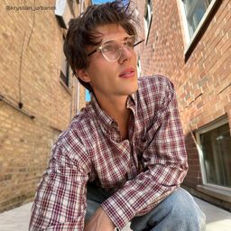 Calvin Gold Aviator Glasses7