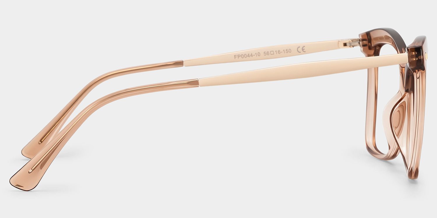 Isaebella Butterfly Beige Frame Glasses | Zeelool3