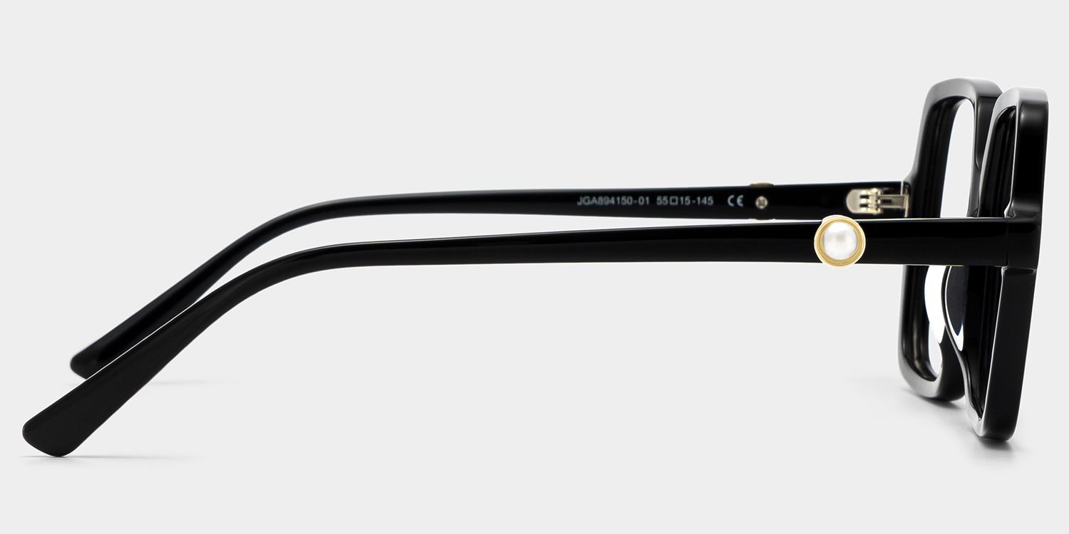 Order Elena Black Square Frame Glasses Online | ZEELOOL4