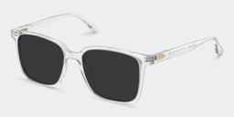 Contreras Clear Square Sunglasses2