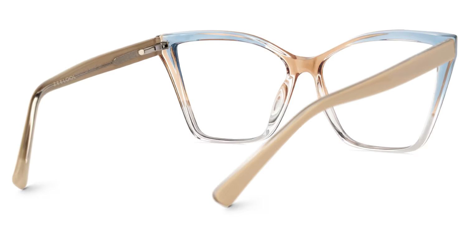Cateye Adalis Multicolor Glasses deals -Zeelool Glasses3