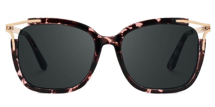 Sidibe Tortoise Square Sunglasses