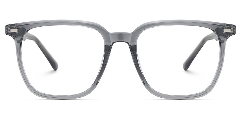 Eliza Grey Square Glasses