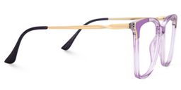 Roshavia Purple Square Glasses3