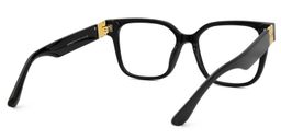 Kerri Black Square Glasses3