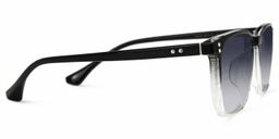 Martinez Black Square Sunglasses2