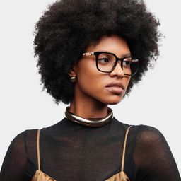 Freya Black Square Glasses1