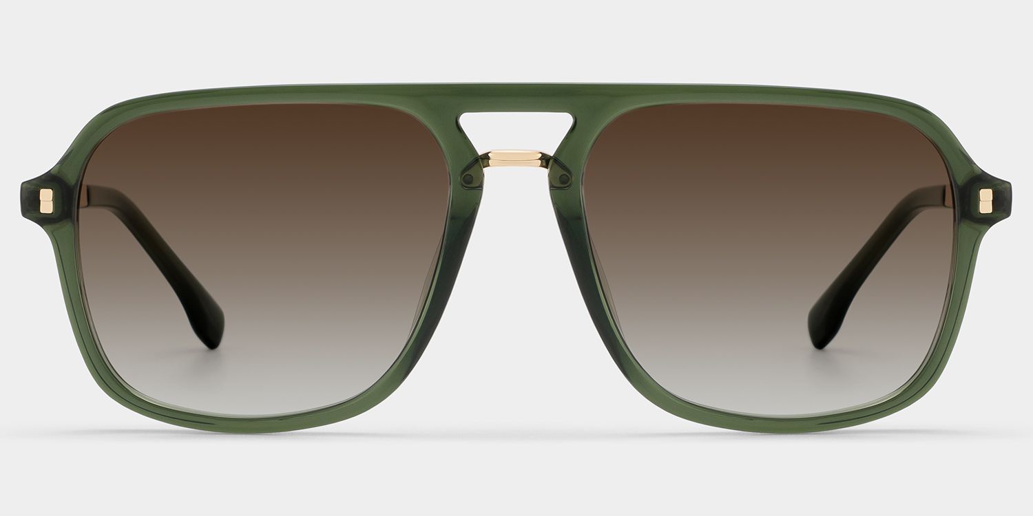 Kilworth Aviator Green Sunglasses for Women & Men | ZEELOOL0