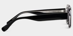 Eira Black Rectangle Sunglasses3