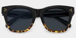 Tandy Tortoise Square Sunglasses1