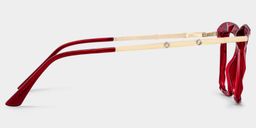 Juliet Red Rectangle Glasses3