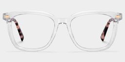 Lana Clear Square Glasses0