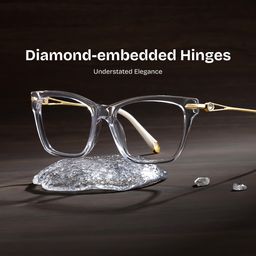 Amelia Clear Cat eye Glasses0