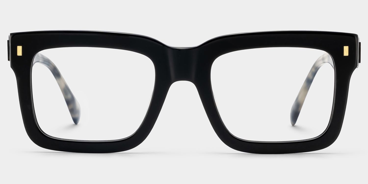 Square Shirmme Black Frames Designer Glasses2