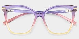 Lamar Multicolor Butterfly Glasses3