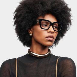 Maddox Black Square Glasses1