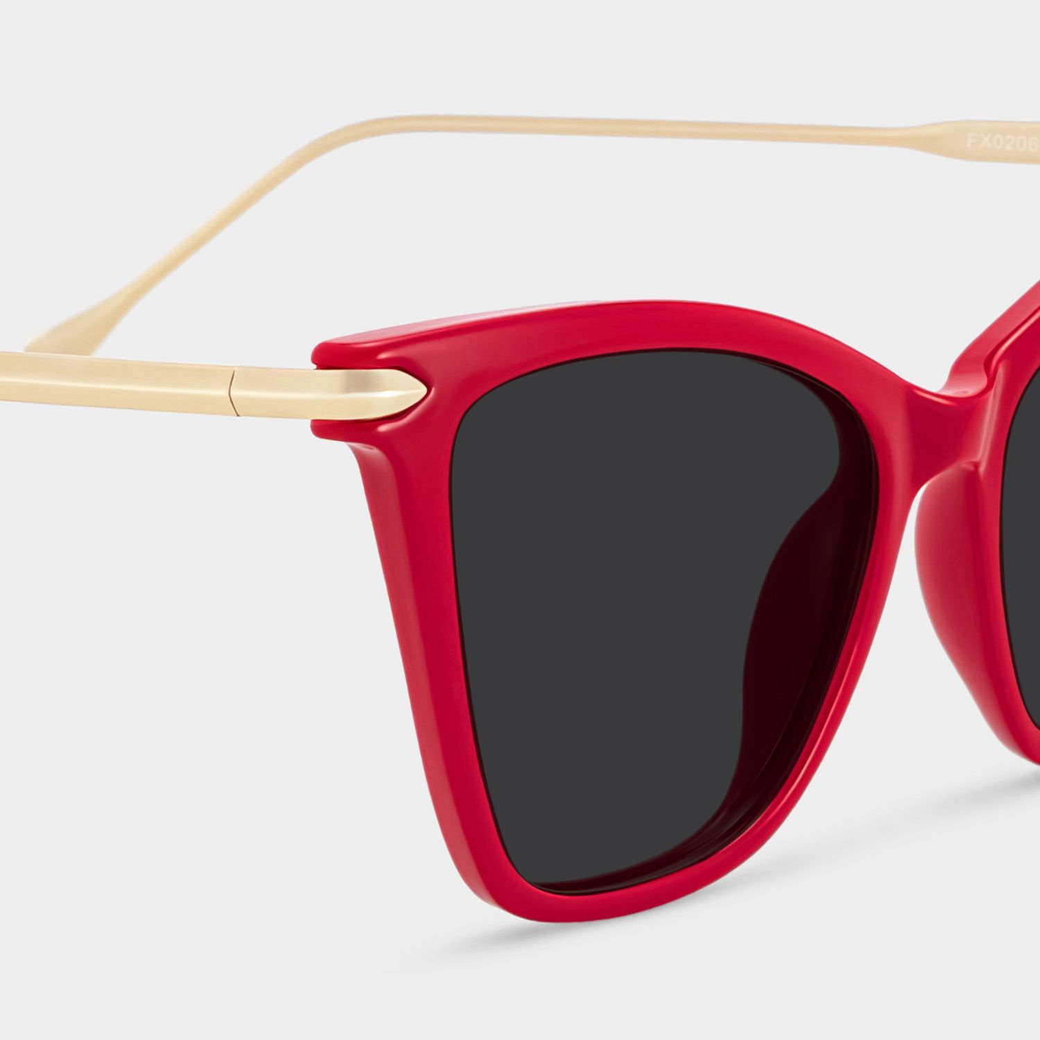 Hilary Butterfly Red Sunglasses for Women & Men | ZEELOOL4